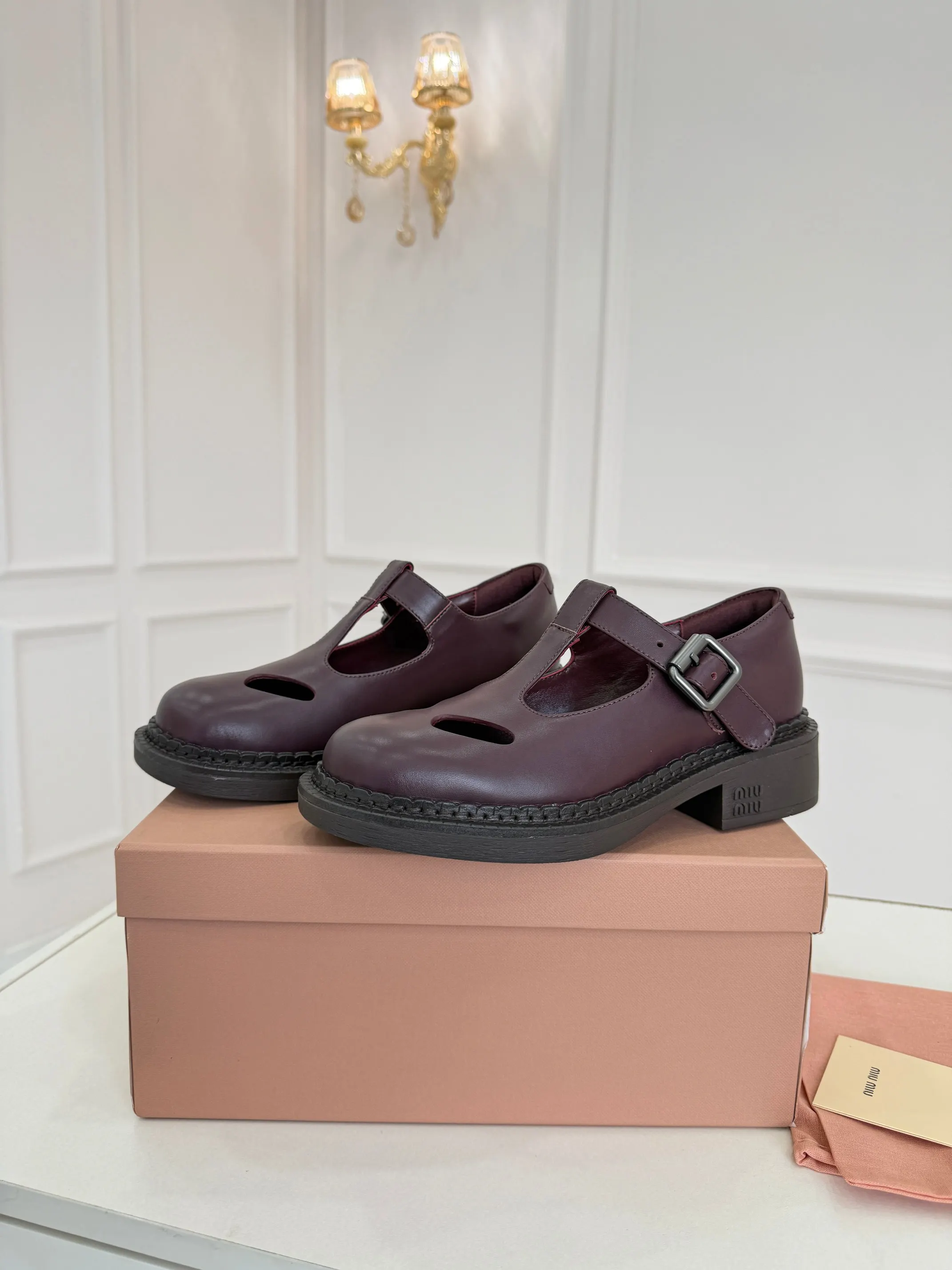 MIU MIU Versatile Casual Loafers Women s Loafers