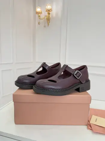 Versatile Casual Loafers Women s Loafers Replica MIU MIU Womens Loafers and Dress Shoes