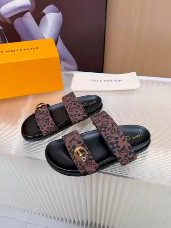 Louis Vuitton new shoes women s slippers Replica Louis Vuitton Womens Sandals and Slides