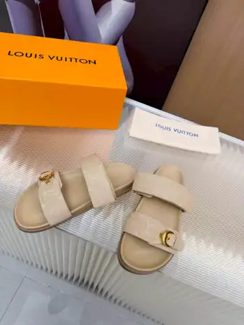 Louis Vuitton new shoes women s slippers Replica Louis Vuitton Womens Sandals and Slides