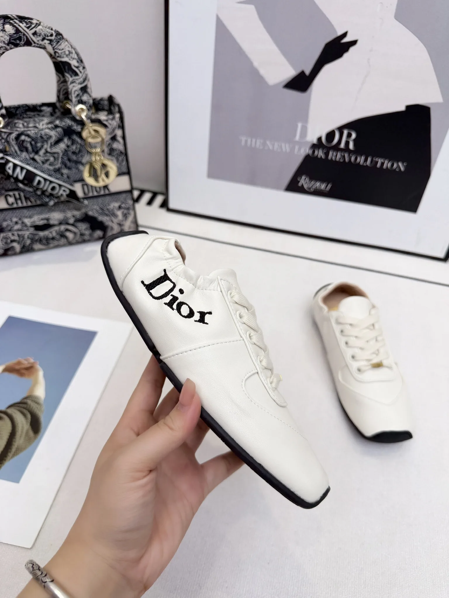 Dior Square toe sports shoes women s sports shoes Dior Square toe sports shoes women s sports shoes