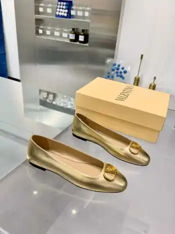 Ballet flats women s shoes Replica Valentino Garavani Womens Pumps and Heels