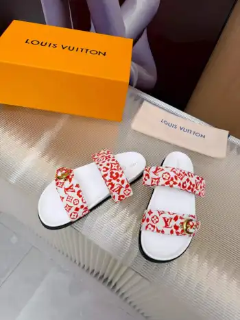 Louis Vuitton new shoes women s slippers Replica Louis Vuitton Womens Sandals and Slides