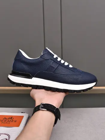 Men s Color-Block Sports Shoes Men s Sports Shoes Replica Hermes Mens Sneakers