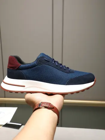 Matte拼进口防水运动鞋 Men s Sports Shoes Replica Loro Piana Mens Sneakers