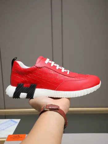 Men s Lace-Up Casual Shoes Sports Shoes Men s Sports Shoes Replica Hermes Mens Sneakers