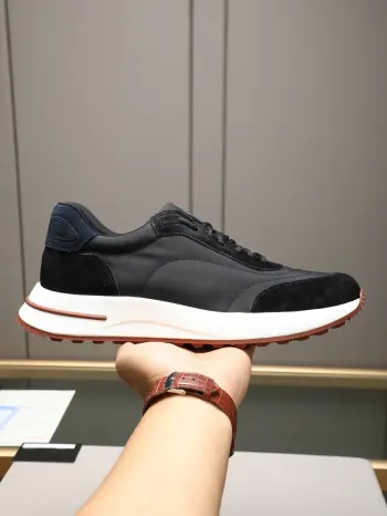 Matte拼进口防水运动鞋 Men s Sports Shoes Replica Loro Piana Mens Sneakers