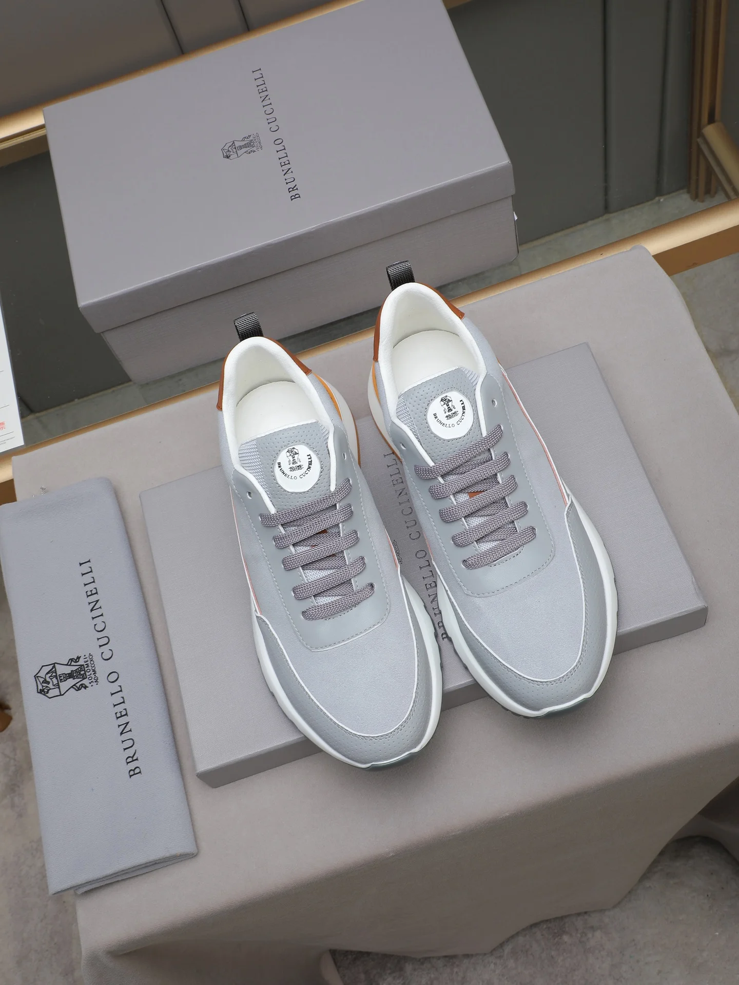 Brunello Cucinelli Men s Sports Shoes in Nubuck Leather Brunello Cucinelli Men s Sports Shoes in Nubuck Leather