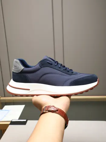 Matte拼进口防水运动鞋 Men s Sports Shoes Replica Loro Piana Mens Sneakers