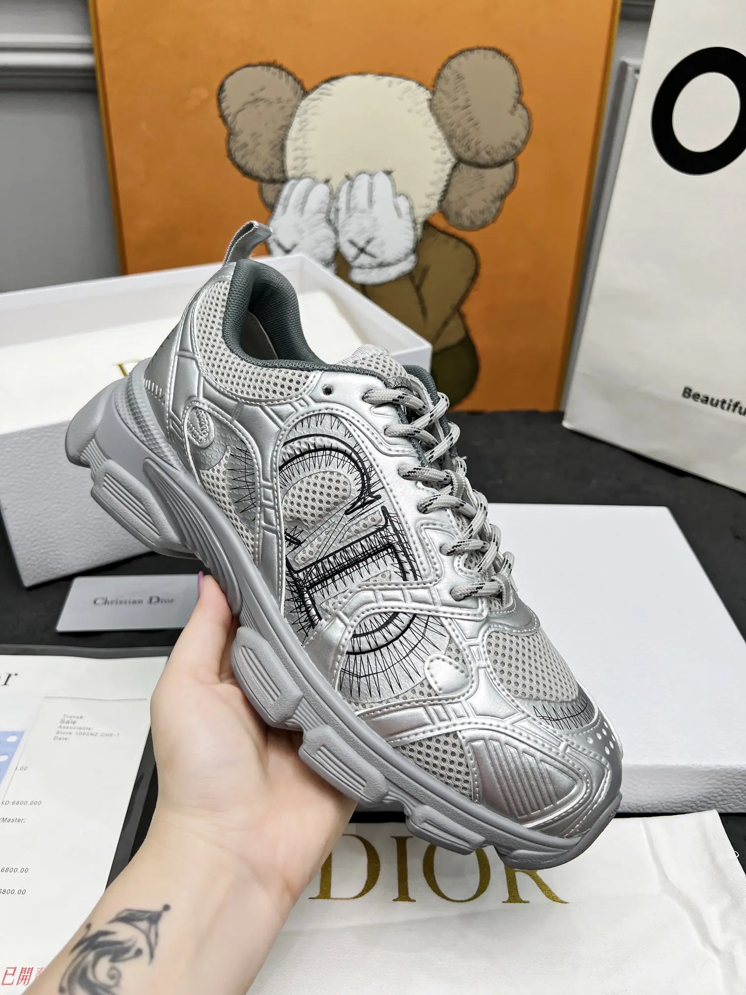 Dior Classic running shoes couple s sports shoes Dior Classic running shoes couple s sports shoes