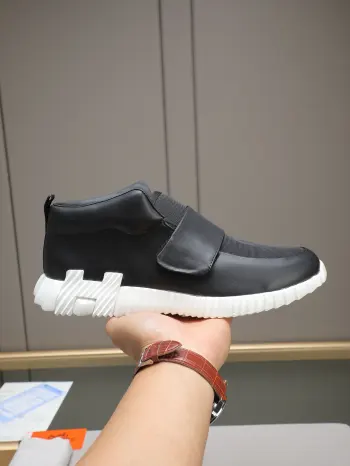 First layer cowhide sports shoes men s casual shoes Replica Hermes Mens Sneakers