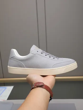 Velvet suede spliced mesh shoes men s casual shoes Replica Brunello Cucinelli Mens Casual and Sneakers