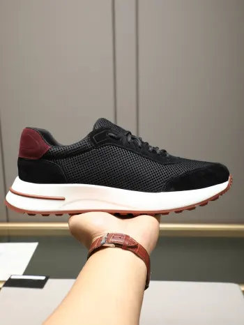 Matte拼进口防水运动鞋 Men s Sports Shoes Replica Loro Piana Mens Sneakers