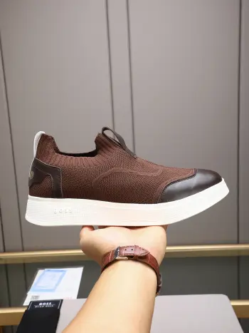 Slip-on casual sports shoes for men Replica Boss Mens Sneakers