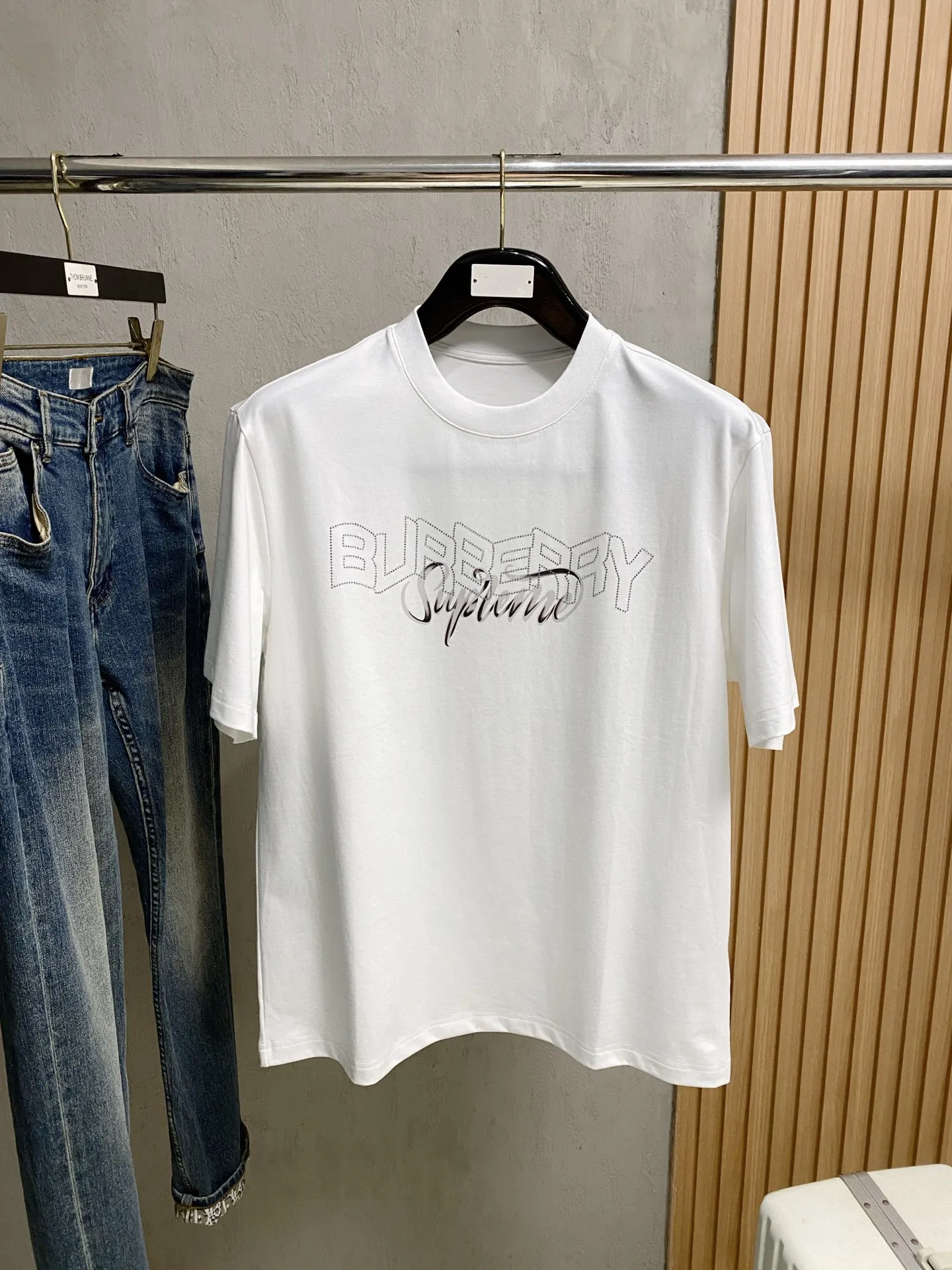 Burberry Imported Egyptian cotton men s short-sleeve T-shirt Burberry Imported Egyptian cotton men s short-sleeve T-shirt