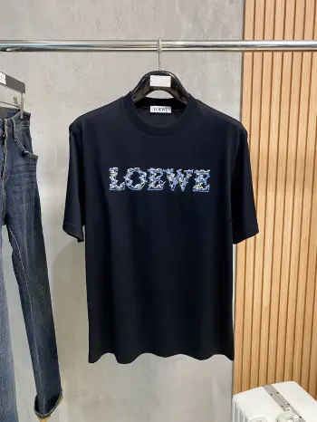 Xinjiang long-staple cotton men s short-sleeve T-shirt Replica Loewe Tshirts and Polos