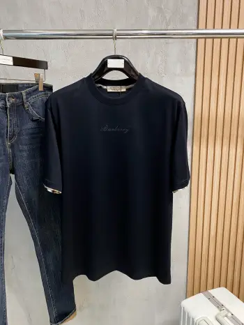 Xinjiang long-staple cotton men s short-sleeve T-shirt Replica Burberry Tshirts and Polos