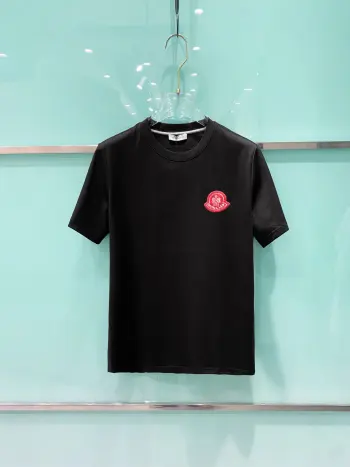 New style latest short-sleeve round-neck T-shirt Replica Moncler Tshirts and Polos