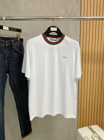 Xinjiang long-staple cotton men s short-sleeve T-shirt Replica Gucci Tshirts and Polos