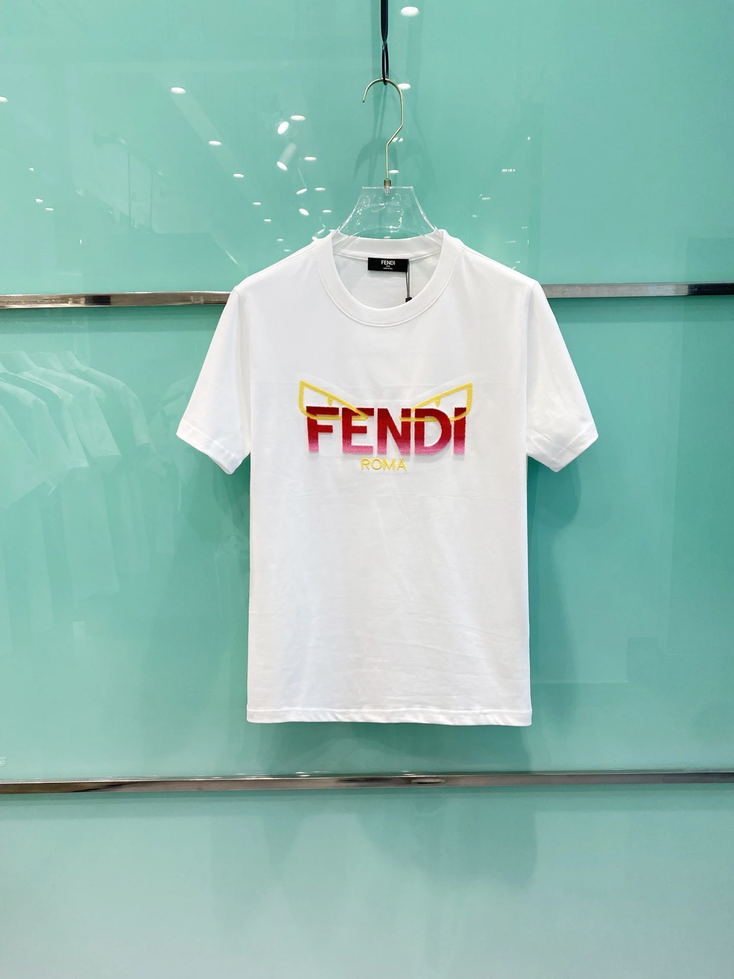 Fendi Spring and summer new unisex short-sleeve T-shirts