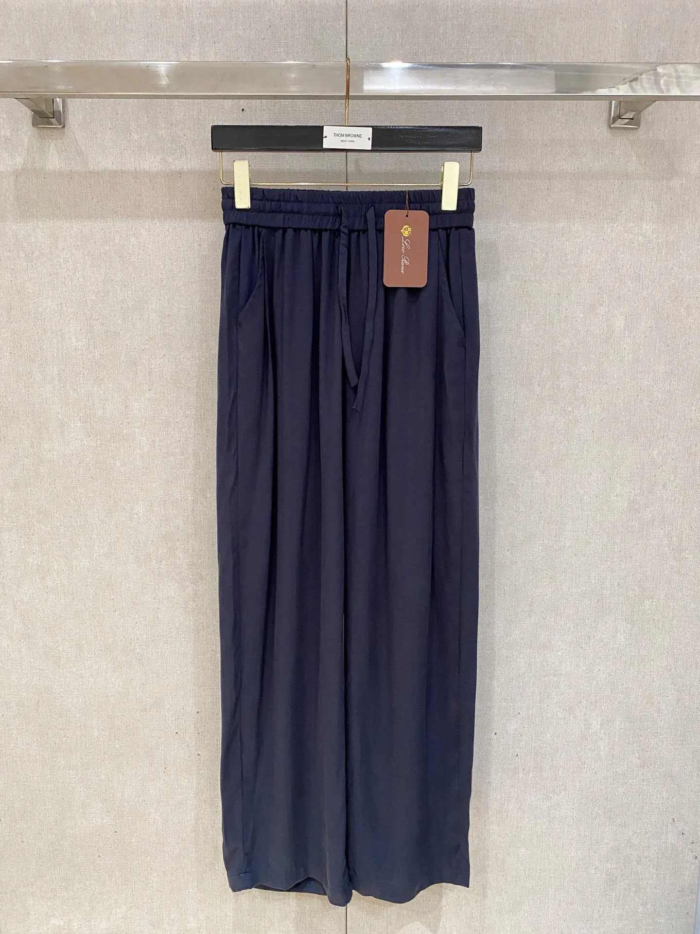 Loro Piana Tencel Linen Fashion Vintage Style Casual Pants Loro Piana Tencel Linen Fashion Vintage Style Casual Pants