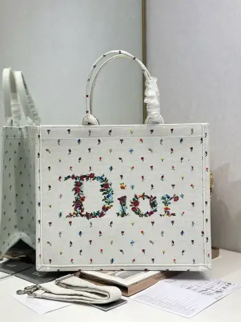 1286 Pattern Mixed Shopping Bag Women s Shoulder Bag Replica Dior womens bags