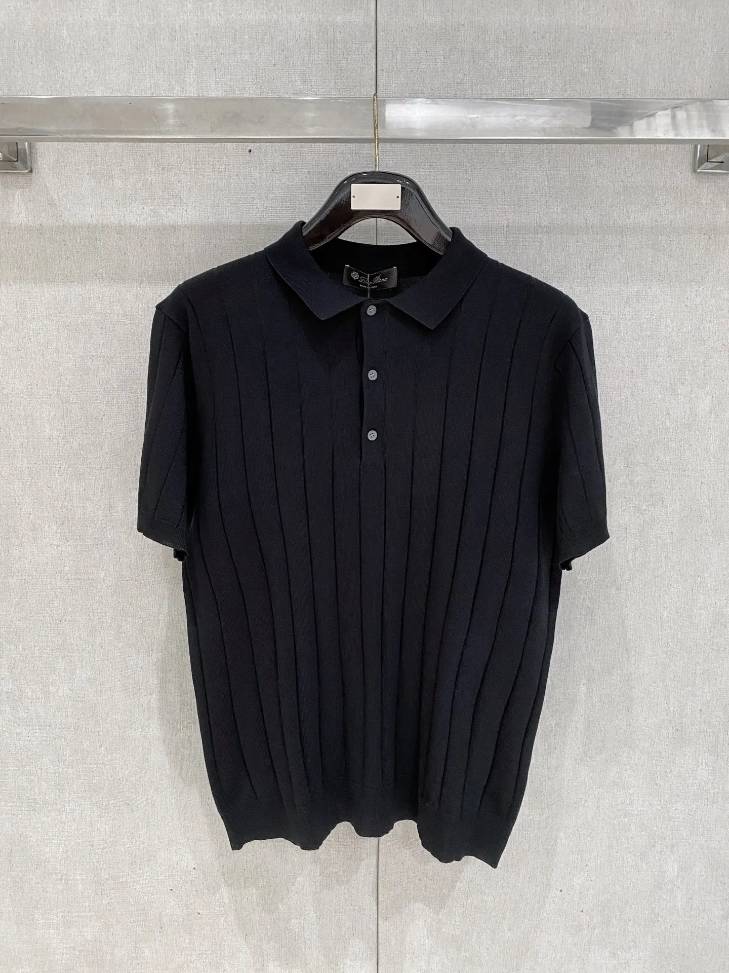 Loro Piana Old Money Style Knitted Short Sleeve Loro Piana Old Money Style Knitted Short Sleeve