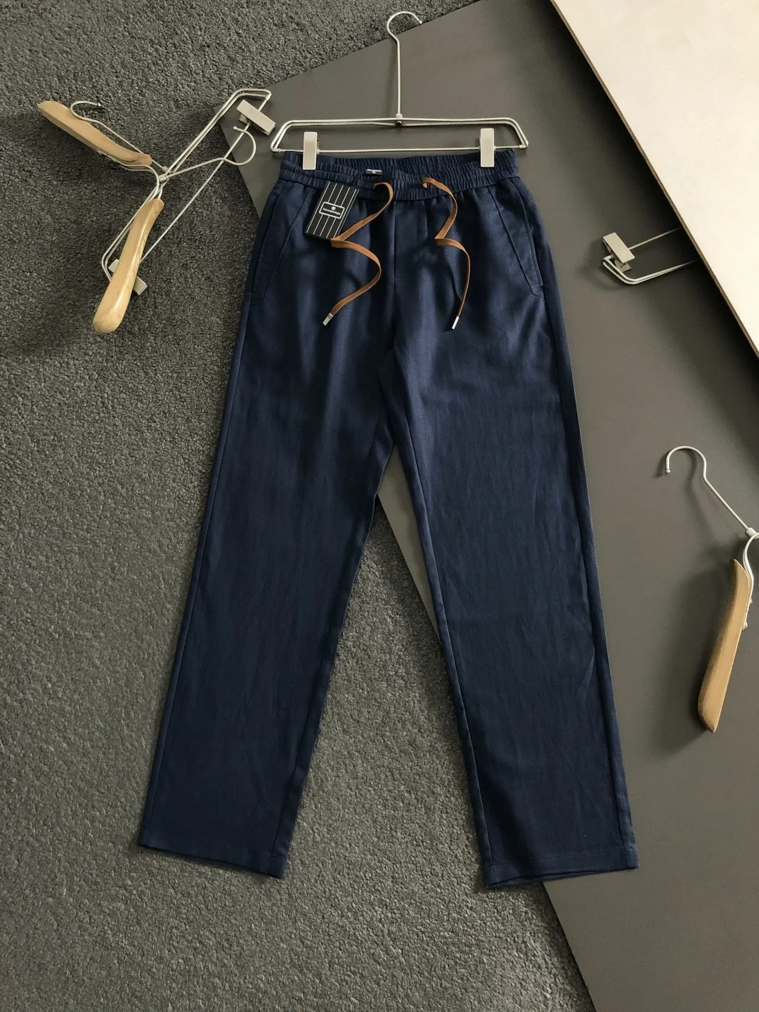 Zegna Spring and summer silk linen casual pants Zegna Spring and summer silk linen casual pants
