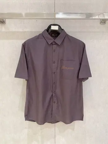 Tencel Linen Old Money Style Shirt Replica Loro Piana Shirts