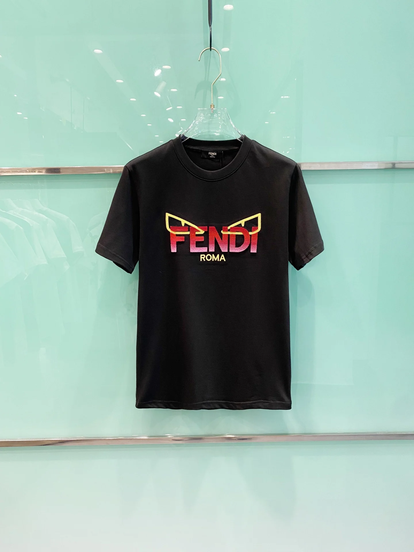 Fendi Spring and summer new unisex short-sleeve T-shirts