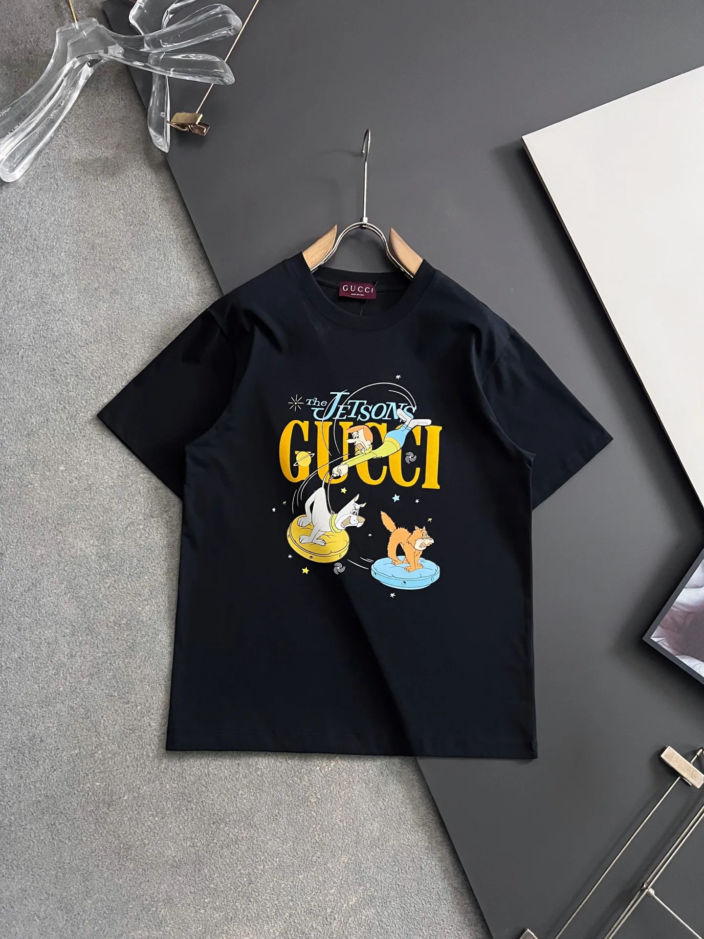 Gucci Spring and summer runway series ice-cool cotton short sleeves Gucci Spring and summer runway series ice-cool cotton short sleeves