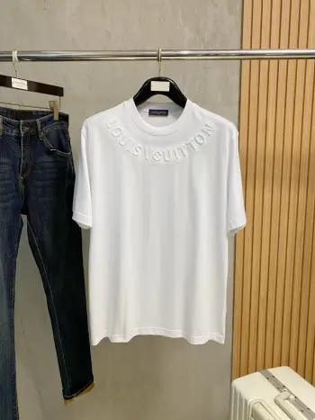 Xinjiang long-staple cotton men s short-sleeve T-shirt Replica Louis Vuitton Tshirts and Polos