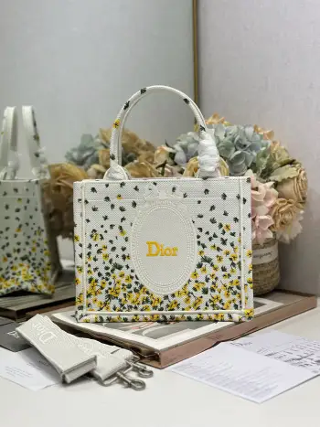 1286 Pattern Mixed Shopping Bag Women s Shoulder Bag Replica Dior womens bags