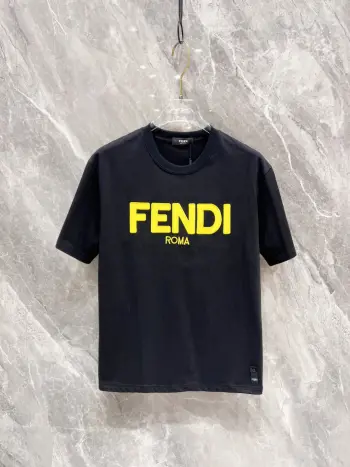 New style latest short-sleeve round neck T-shirt Replica Fendi Tshirts and Polos
