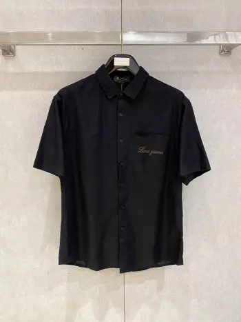 Tencel Linen Old Money Style Shirt Replica Loro Piana Shirts