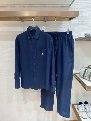Spring Tencel Linen Suit Set Replica Loro Piana Shirts