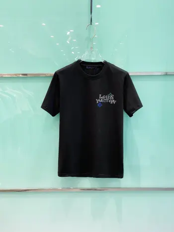 Spring and summer new unisex short-sleeve T-shirts Replica Louis Vuitton Tshirts and Polos