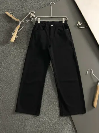 Spring and summer men s solid color versatile jeans Replica Bottega Veneta Pants and Trousers