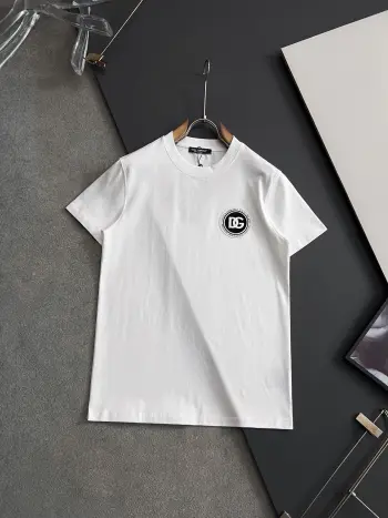 Solona fabric spring and summer short sleeves Replica Dolce Gabbana Tshirts and Polos