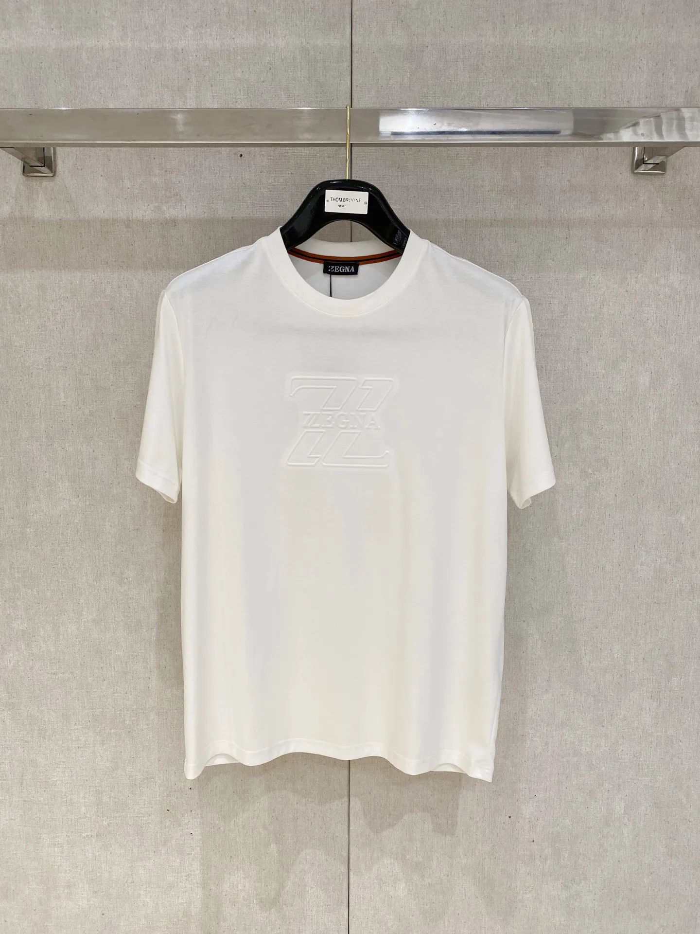 Zegna Xinjiang Long Staple Cotton Short Sleeve Polo Zegna Xinjiang Long Staple Cotton Short Sleeve Polo