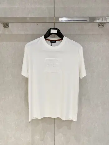 Xinjiang Long Staple Cotton Short Sleeve Polo Replica Zegna Tshirts and Polos