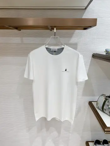 Latest men s short-sleeve round-neck T-shirt Replica Brunello Cucinelli Tshirts and Polos