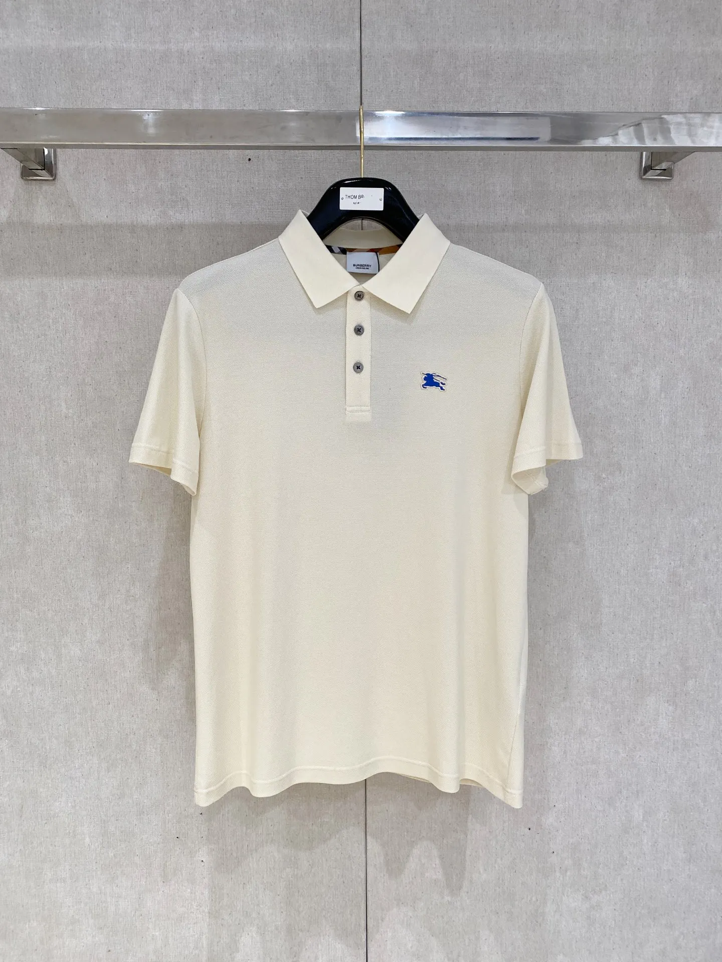Burberry New Letter Logo Men s Polo Shirt with Collar