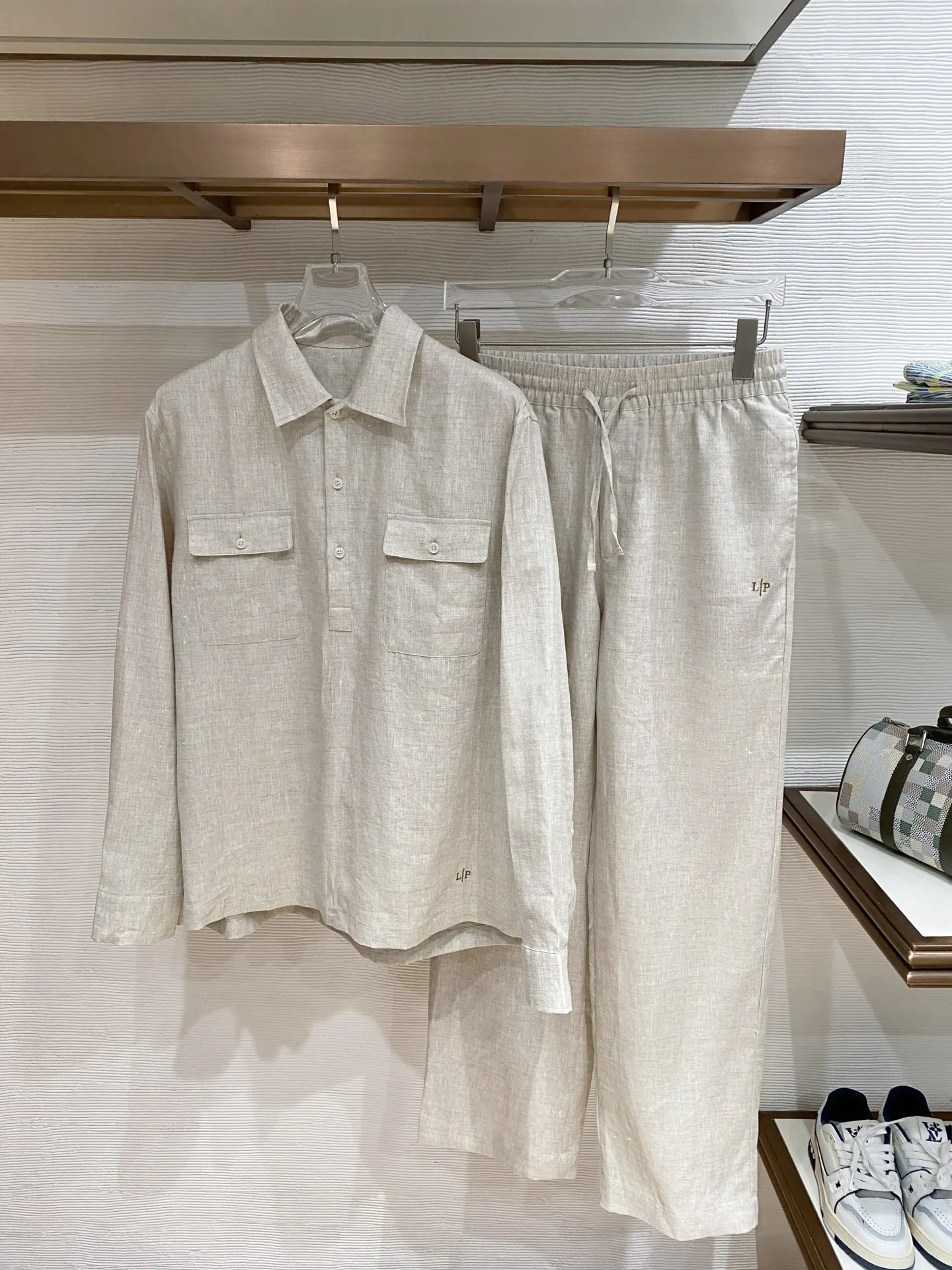 Loro Piana Spring Tencel Linen Suit Set Loro Piana Spring Tencel Linen Suit Set
