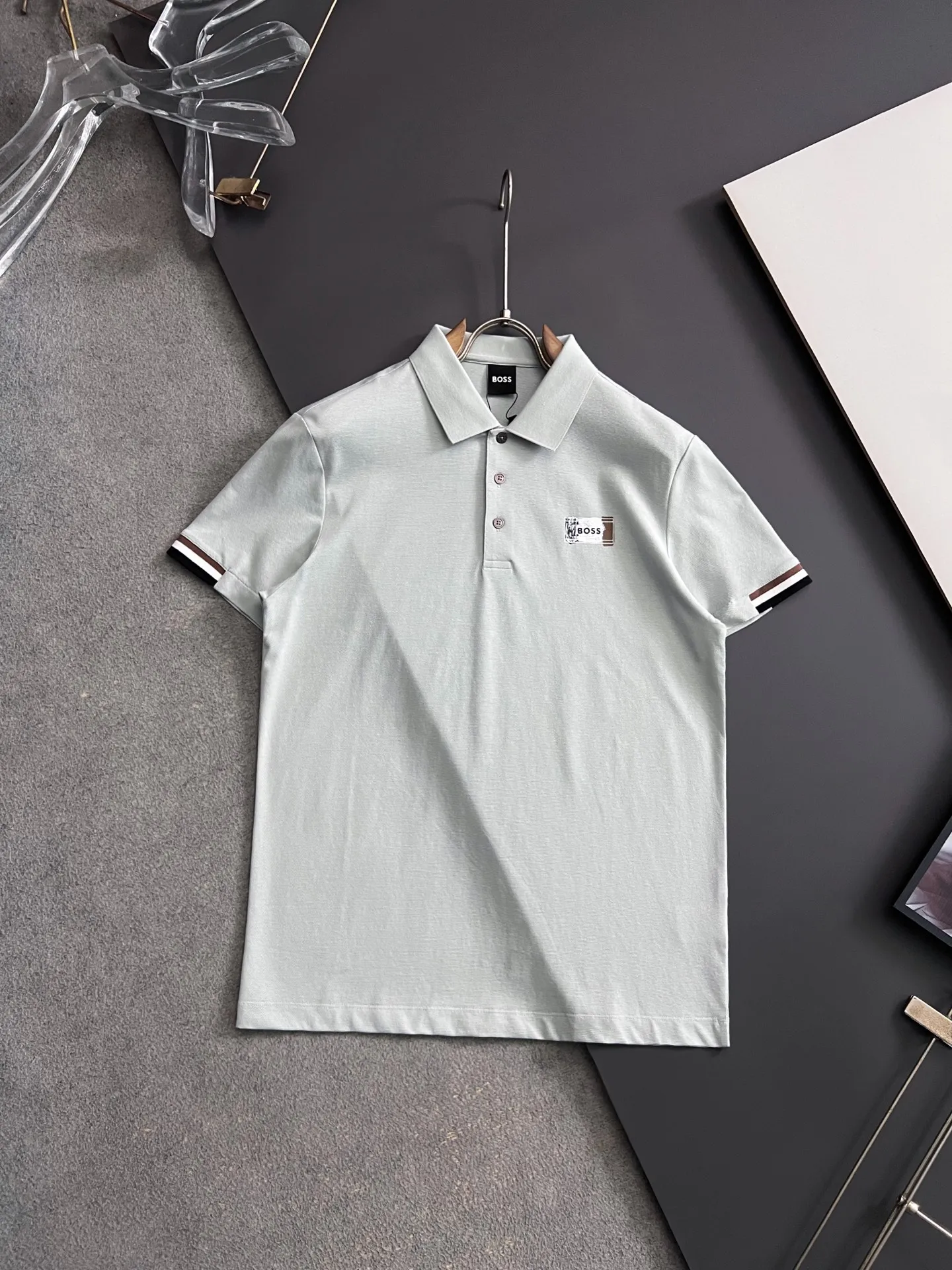 Boss Spring and summer new men s short-sleeve Polo shirt