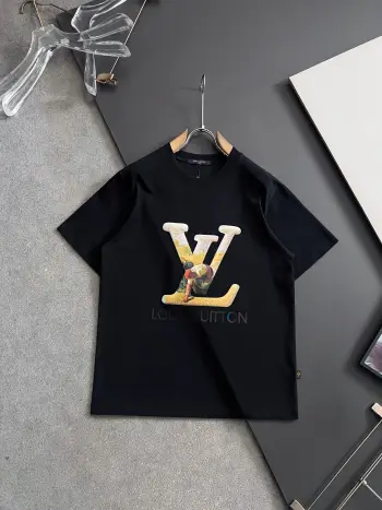 Antibacterial Sorona Technology Cool Cotton Short Sleeve T-Shirt Replica Louis Vuitton Tshirts and Polos