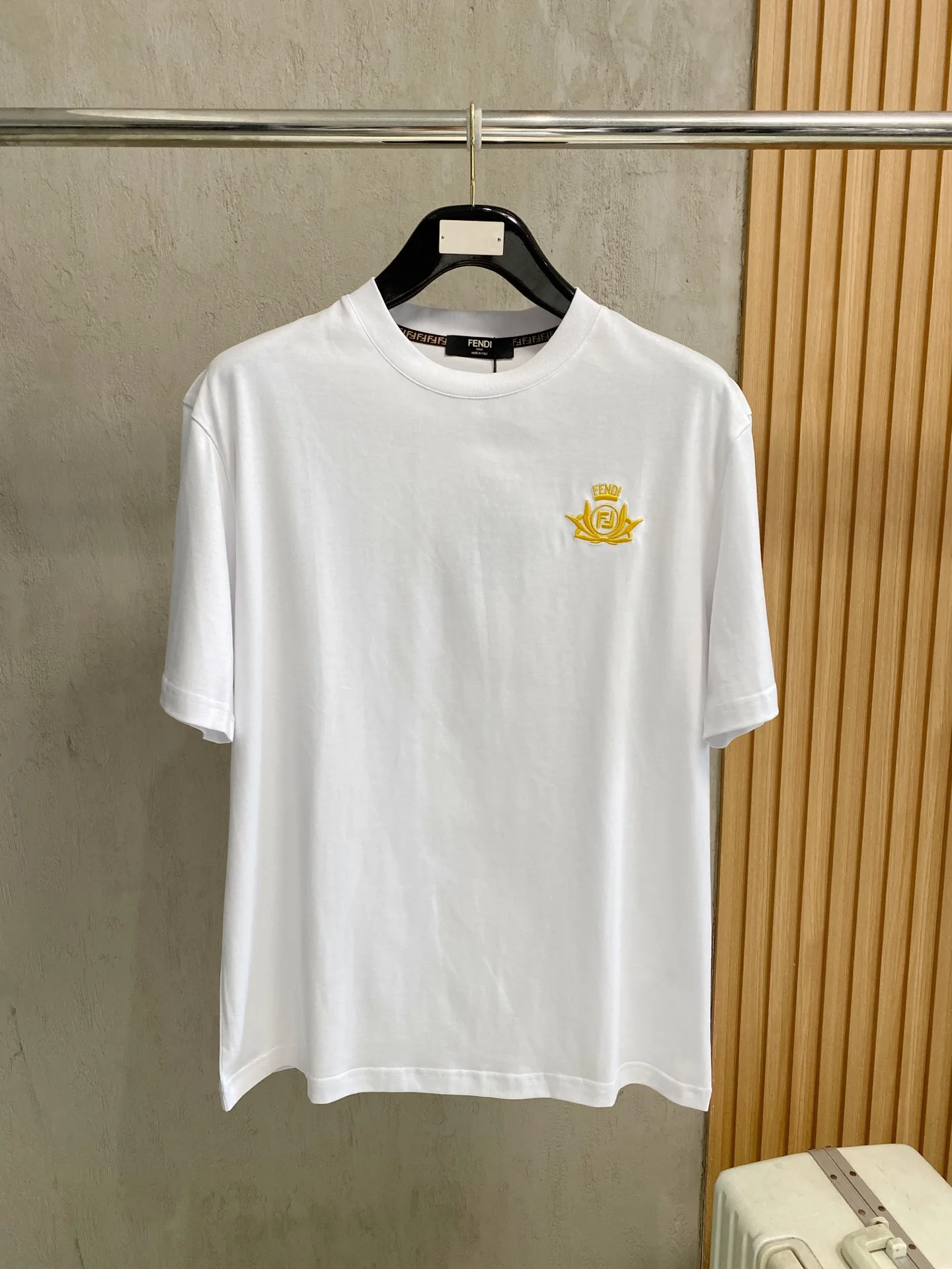 Fendi Xinjiang long-staple cotton men s short-sleeve T-shirt