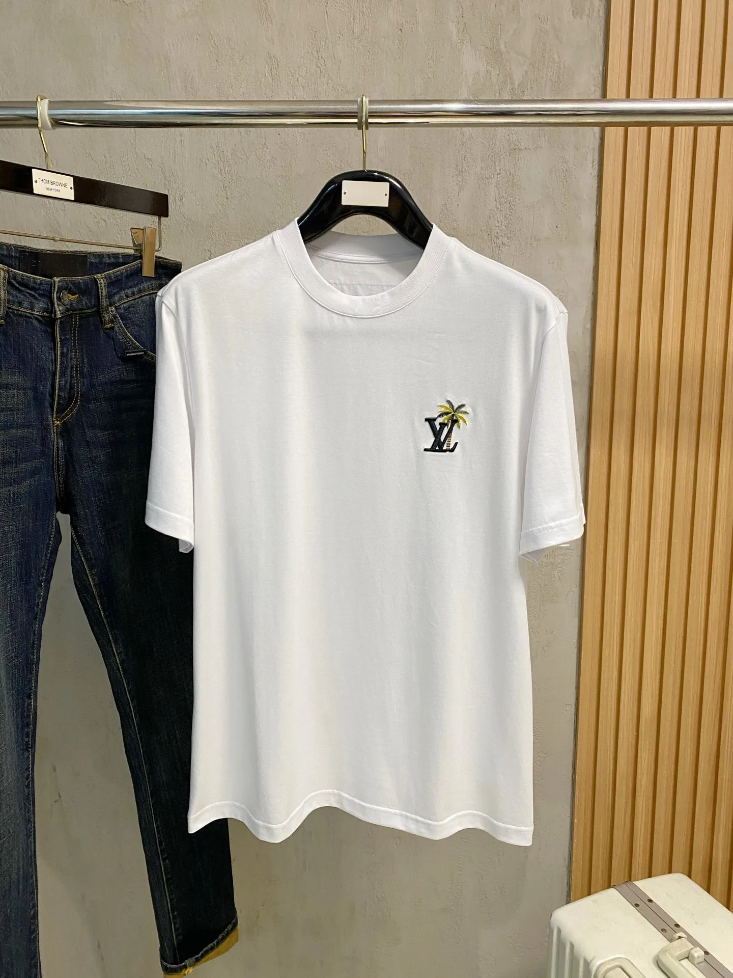 Louis Vuitton Xinjiang long-staple cotton men s short-sleeve T-shirt