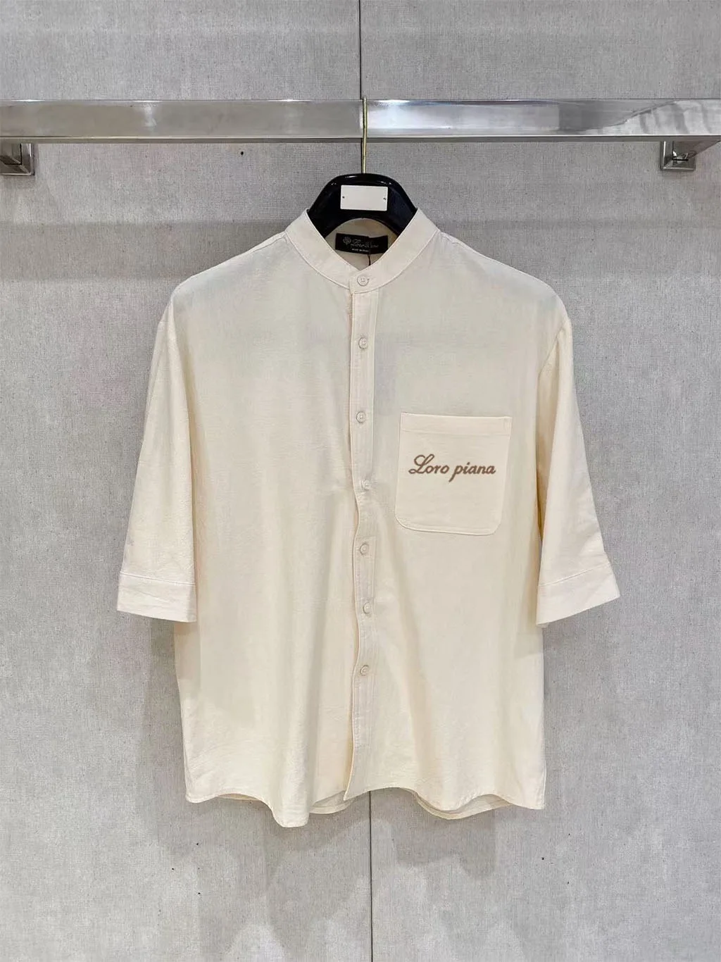 Loro Piana Tencel Linen Old Money Style Shirt Loro Piana Tencel Linen Old Money Style Shirt