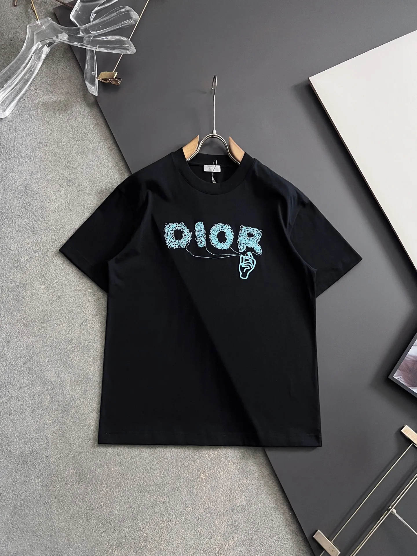 Dior Antibacterial Sorona Technology Cool Cotton Short Sleeve T-Shirt Dior Antibacterial Sorona Technology Cool Cotton Short Sleeve T-Shirt